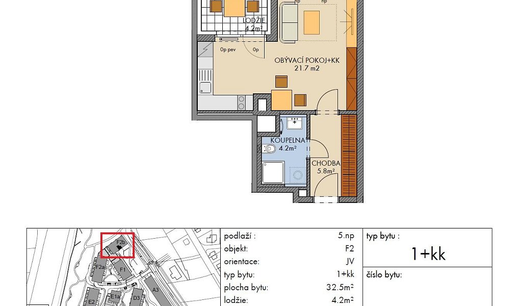 Prodej bytu 1+kk 33 m², Praha – náhled fotky 2