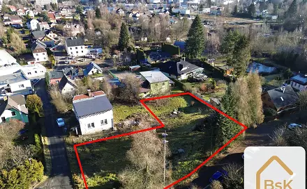 Prodej stavebního pozemku 1 441 m², Maxe Švabinského, Jablonec nad Nisou - Rýnovice