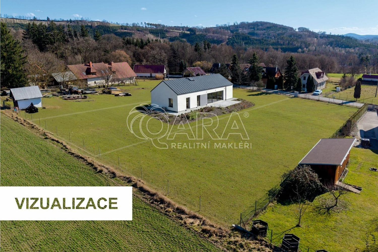 Prodej stavebního pozemku 1 486 m² – fotografie 2