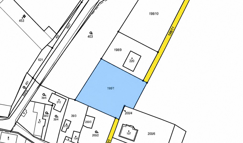 Prodej stavebního pozemku 1 750 m², Hrobčice – náhled fotky 6