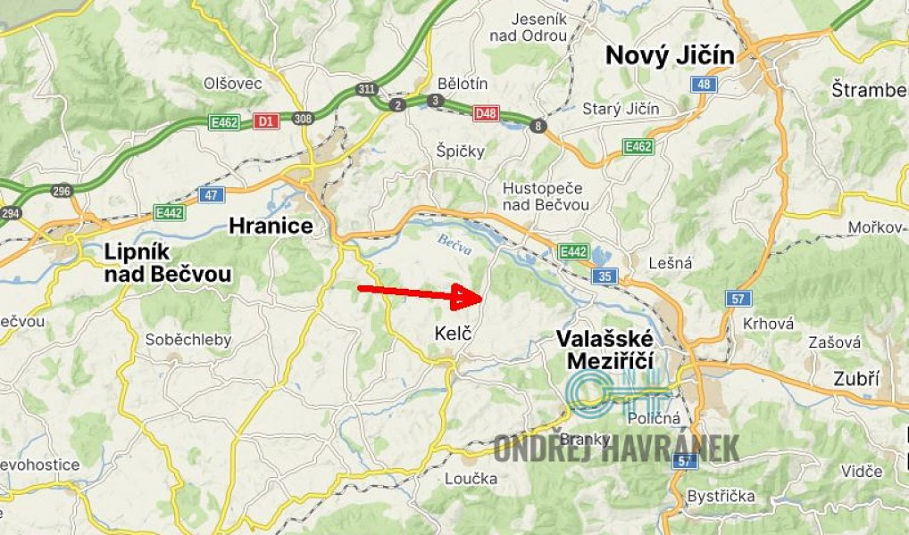 Prodej stavebního pozemku 2 010 m², Kelč – náhled fotky 3