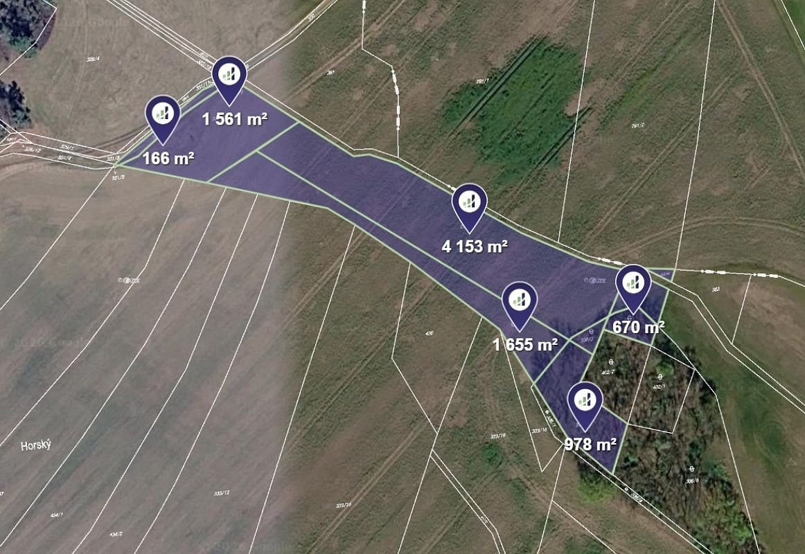 Prodej pole 7 567 m²