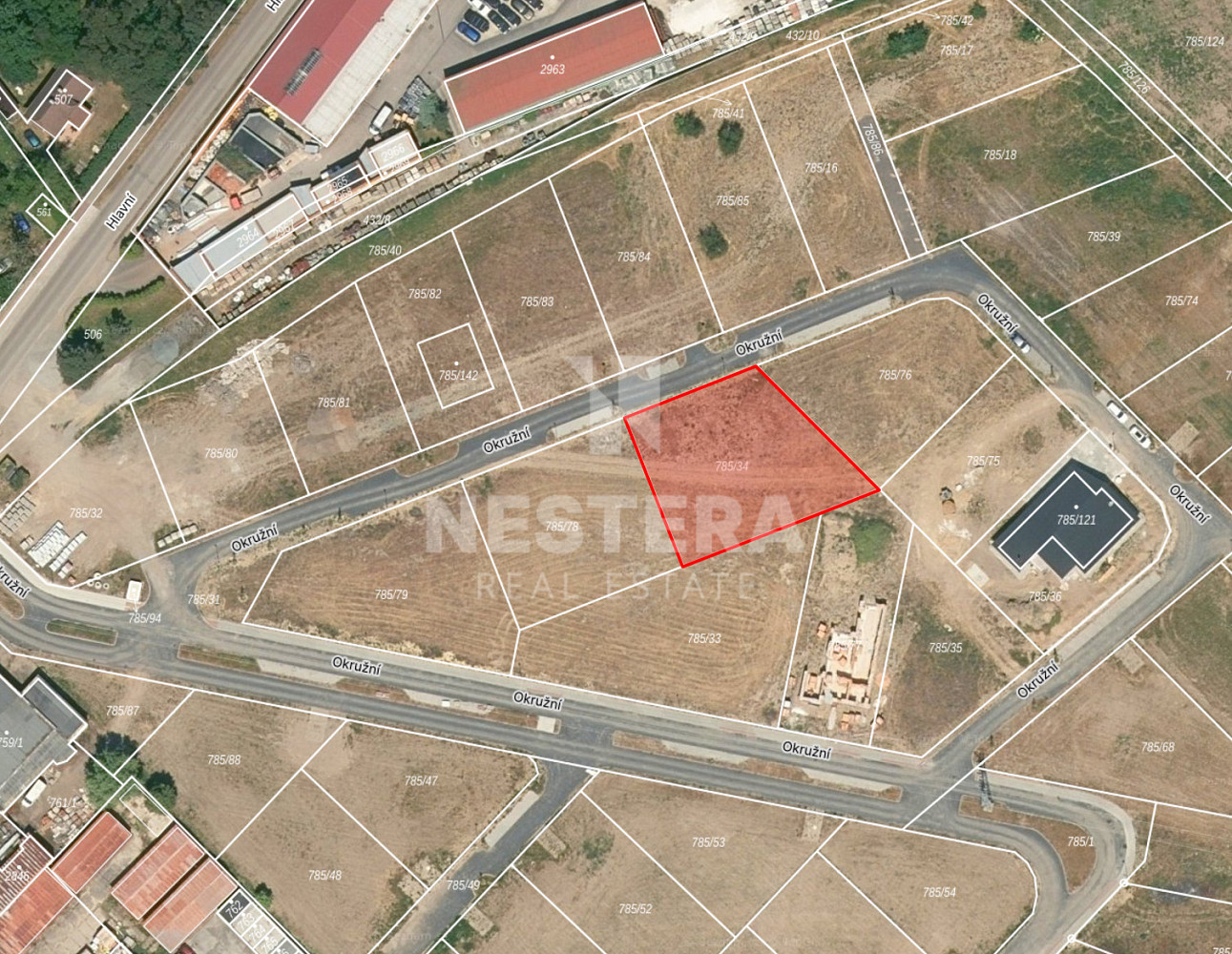 Prodej stavebního pozemku 990 m²