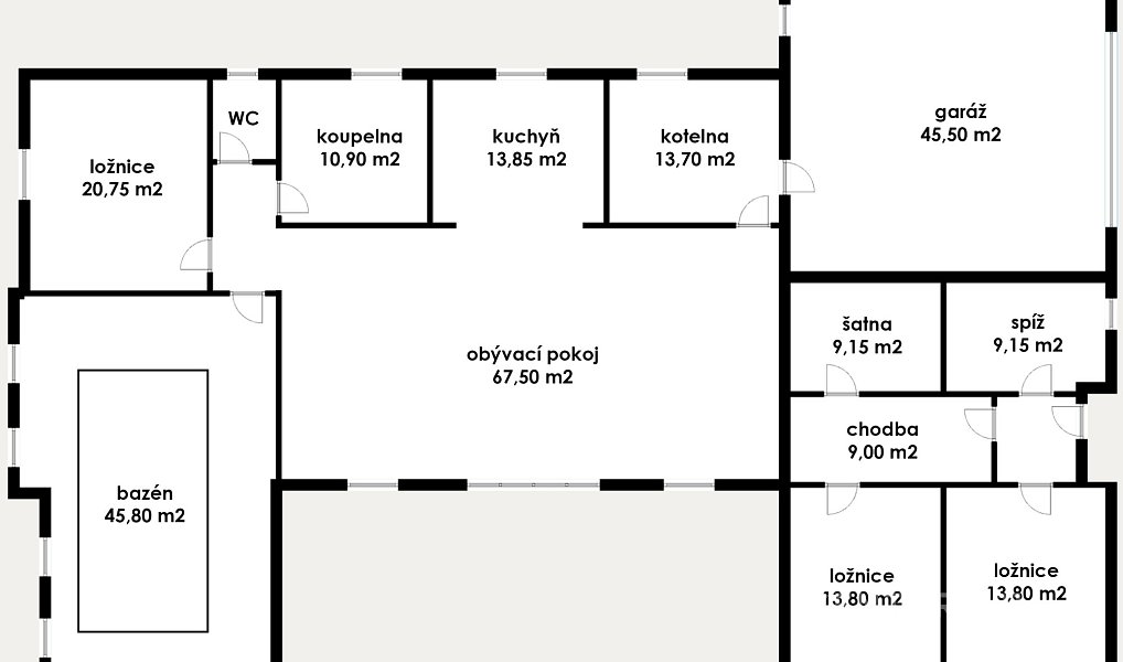 Prodej domu 273 m² s pozemkem 3 348 m², Lom – náhled fotky 5