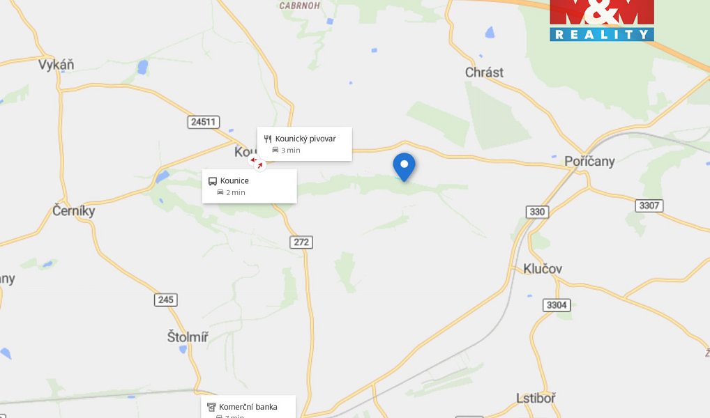 Prodej lesa 5 857 m², Kounice – náhled fotky 9