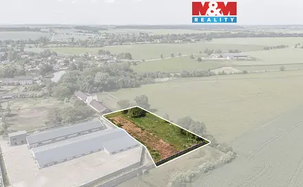 Prodej komerčního pozemku 3 540 m², Cerekvice nad Bystřicí - Třebovětice, okres Jičín