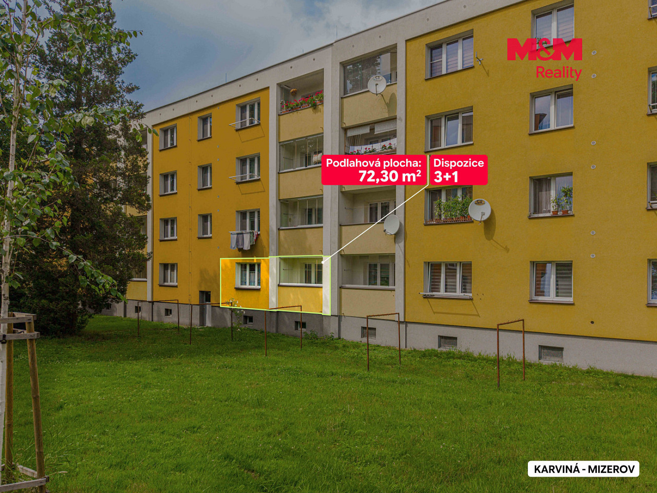 Prodej bytu 3+1 72 m² — photo 4