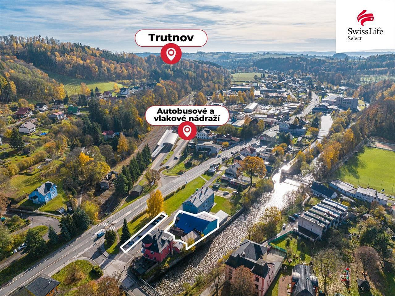 Prodej domu 703 m² s pozemkem 800 m²