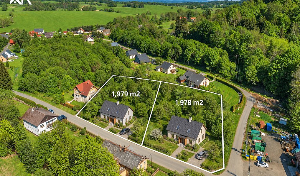 Prodej pozemku, 1978 m², Česká Lípa, Kunratice u Cvikova