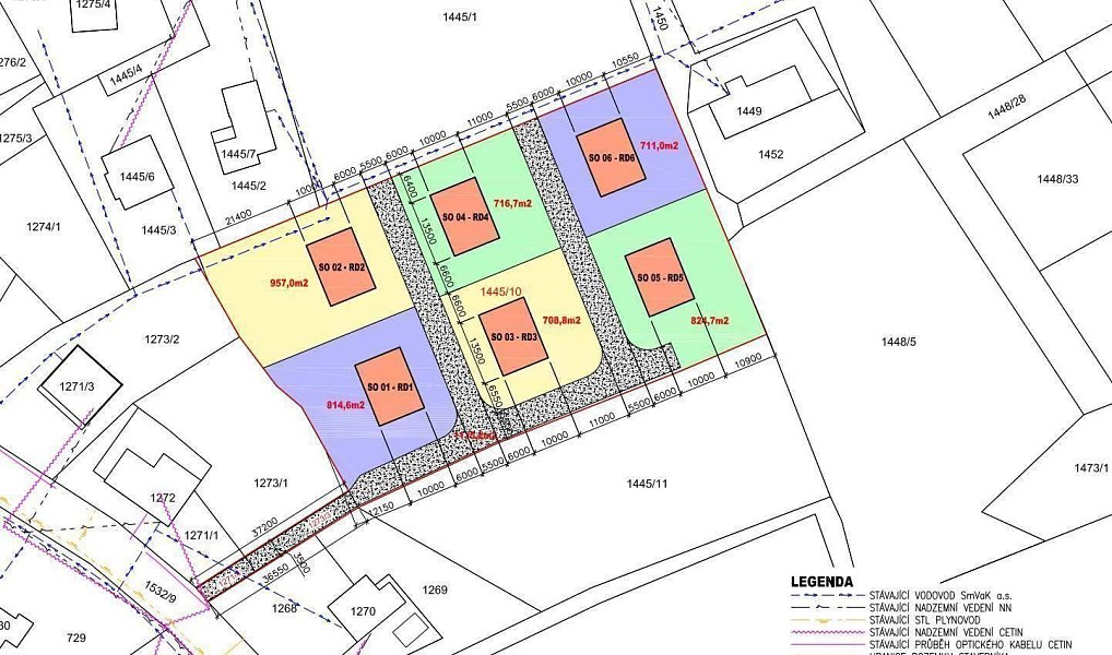 Prodej stavebního pozemku 710 m², Karviná – náhled fotky 3
