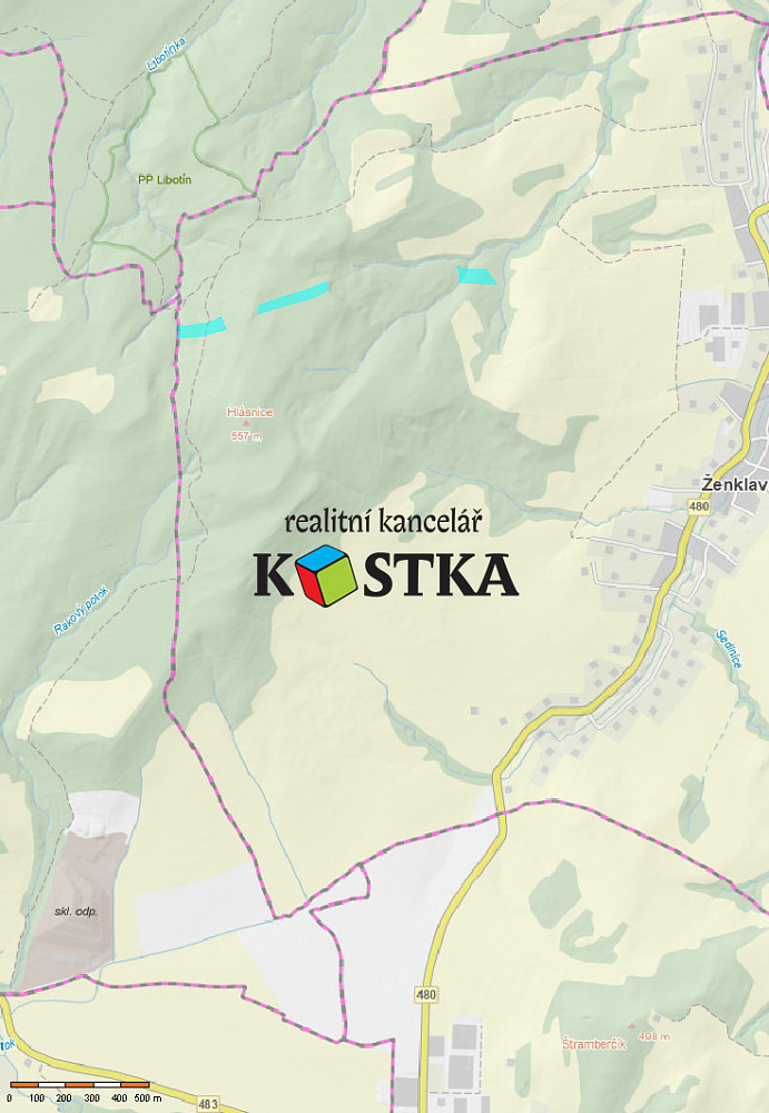 Prodej lesa 21 563 m²