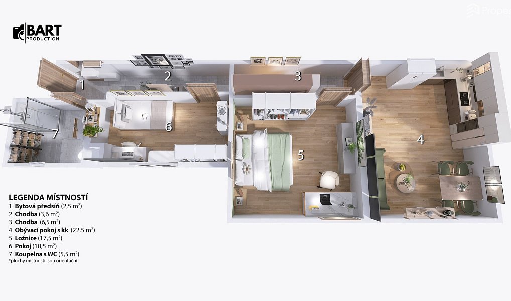 Prodej bytu 3+kk 73 m², Brno – náhled fotky 16