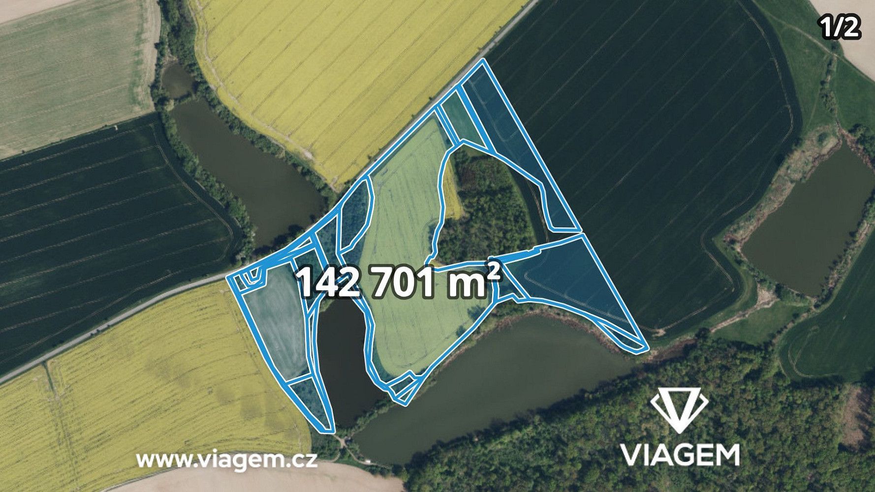 Prodej pole 11 093 m²
