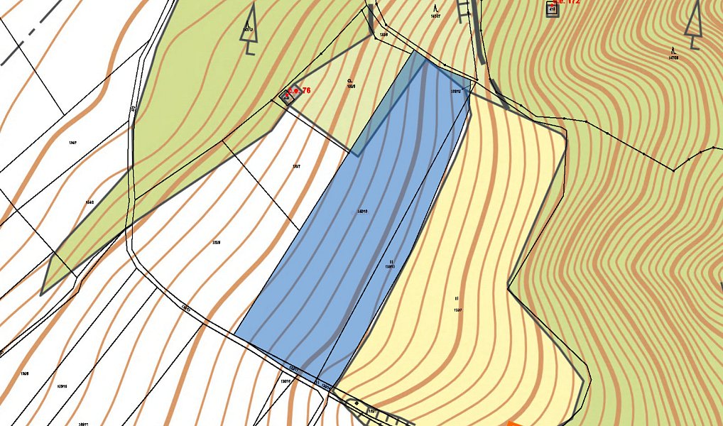 Prodej pole 260 m², Davle – náhled fotky 3