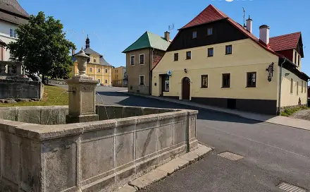 Prodej domu 600 m² s pozemkem 452 m², Masarykovo náměstí, Teplá, okres Cheb