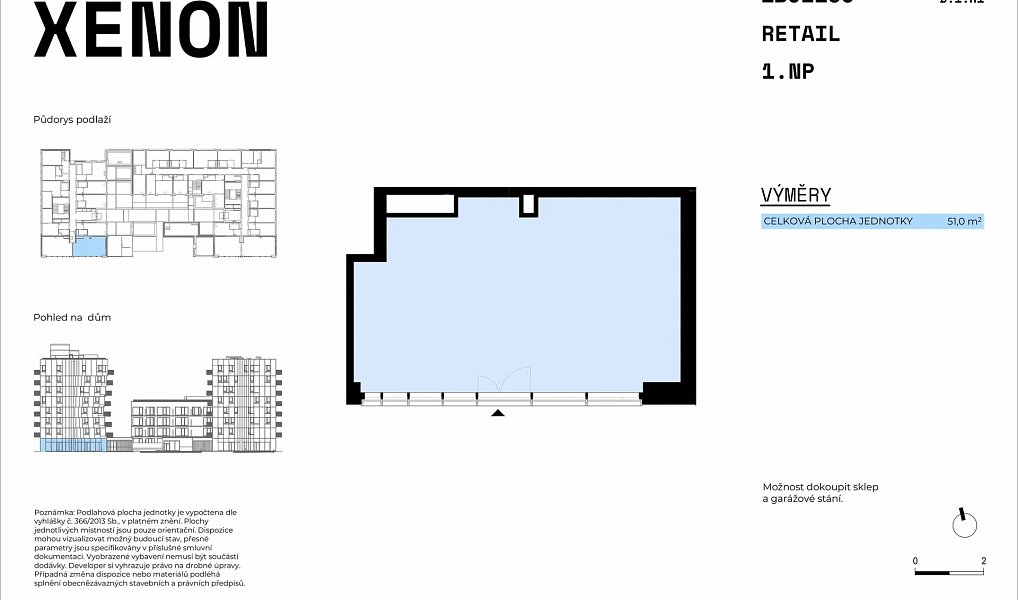 Prodej obchodních prostor 51 m², Brno – náhled fotky 2