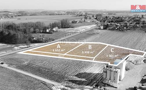 Prodej komerčního pozemku 12 985 m², Vojkovice, okres Frýdek-Místek