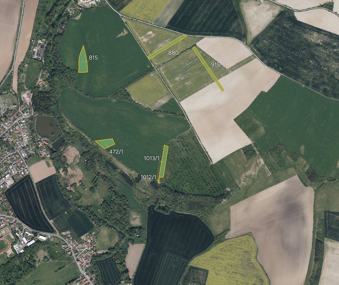 Prodej pole 15 140 m²