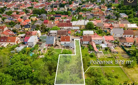 Prodej stavebního pozemku 979 m², Libušín, okres Kladno