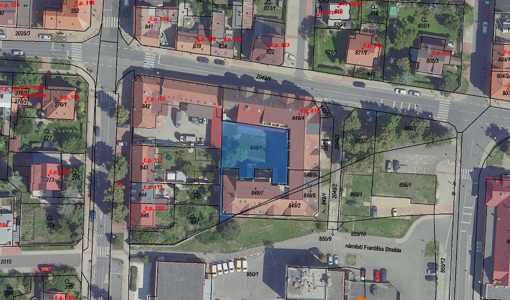 Prodej stavebního pozemku 44 m², Praha – fotka 1 z 3