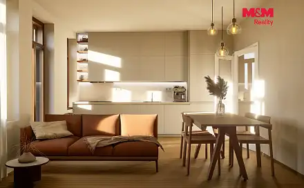 Prodej bytu 2+kk 34 m², Grafická, Praha 5 - Smíchov