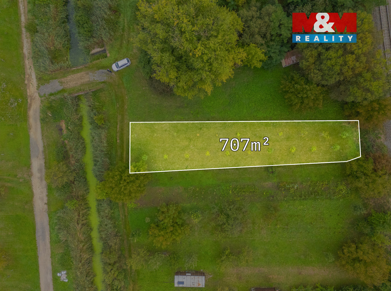 Prodej pole 707 m² – fotografie 2
