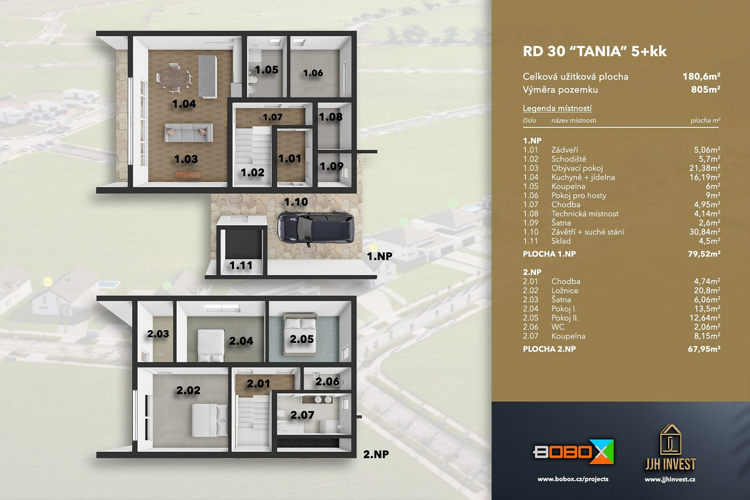 Prodej domu 195 m² s pozemkem 805 m² – fotografie 3