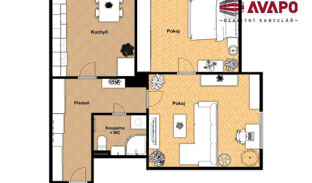 Prodej bytu 2+1 60 m², Opava – náhled fotky 14