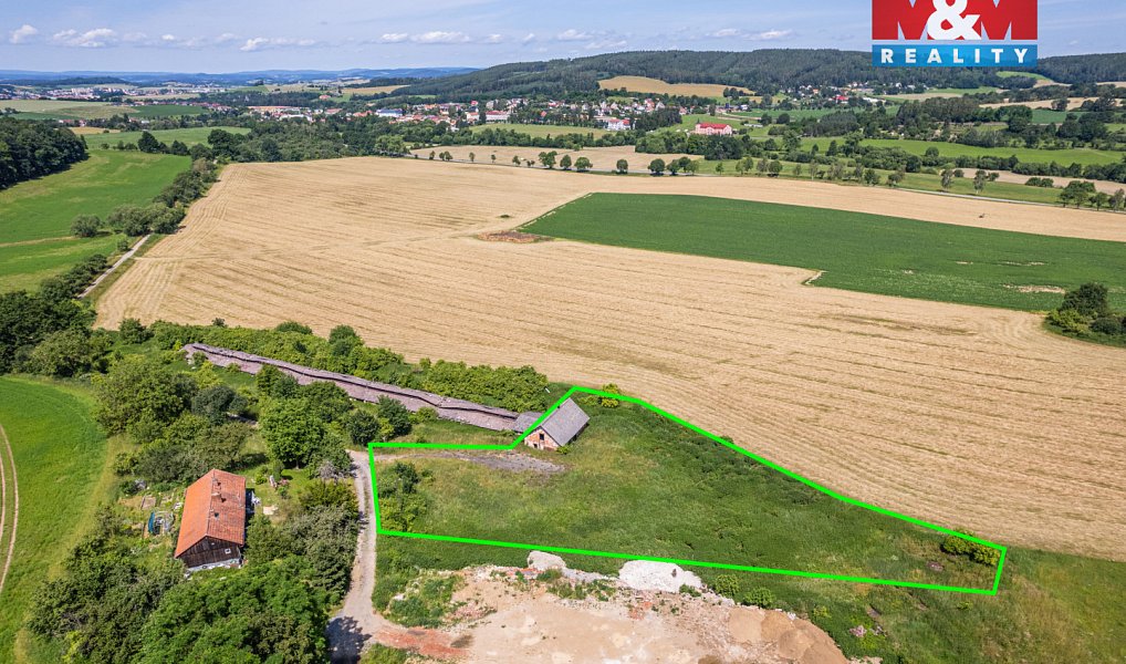 Prodej komerčního pozemku 2 362 m², Kosova Hora – náhled fotky 4