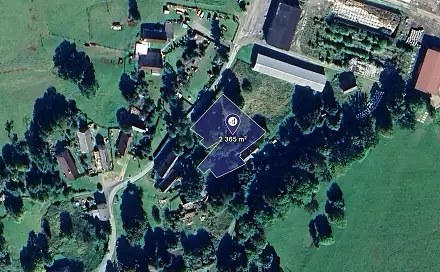 Prodej stavebního pozemku 2 365 m², Teplá, okres Cheb