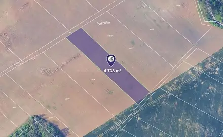 Prodej pole 4 738 m², Čebín, okres Brno-venkov