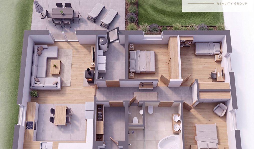 Prodej domu 114 m² s pozemkem 1 068 m², Podbořany – náhled fotky 7