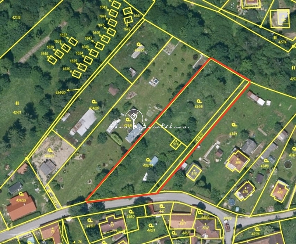 Prodej stavebního pozemku 2 291 m² – fotografie 4