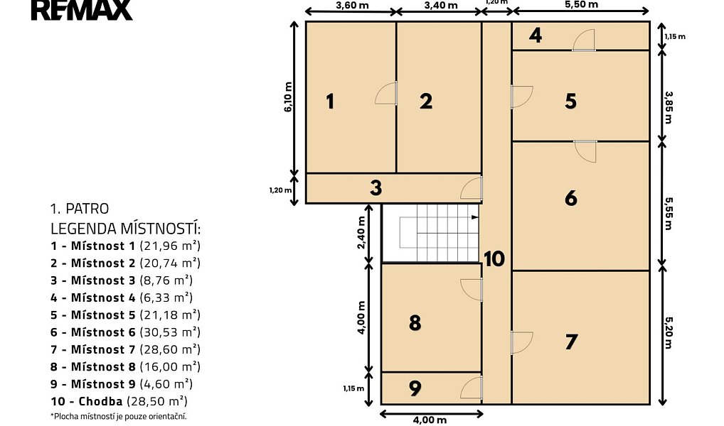 Prodej domu 735 m² s pozemkem 3 134 m², Zemětice – náhled fotky 8
