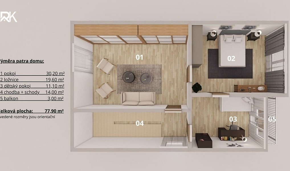Prodej domu 146 m² s pozemkem 438 m², Týnec nad Labem – náhled fotky 4