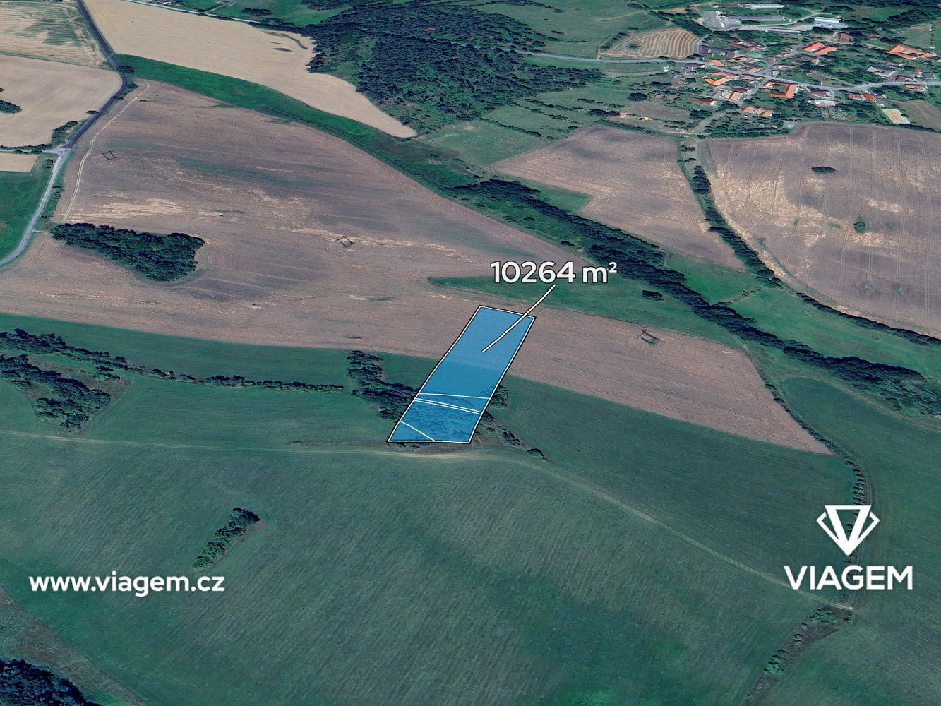 Prodej pole 855 m²
