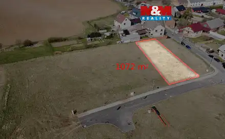 Prodej stavebního pozemku 1 072 m², Čelechovice, okres Přerov