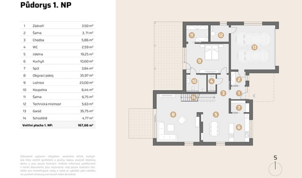 Prodej domu 244 m² s pozemkem 972 m², Vysoký Újezd – náhled fotky 42