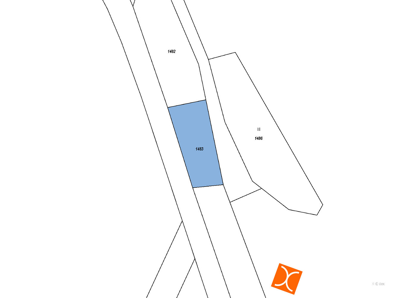 Prodej pole 883 m² – pohled 3