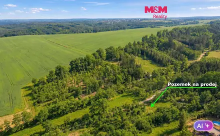 Prodej zahrady 669 m², Mrzky, okres Kolín