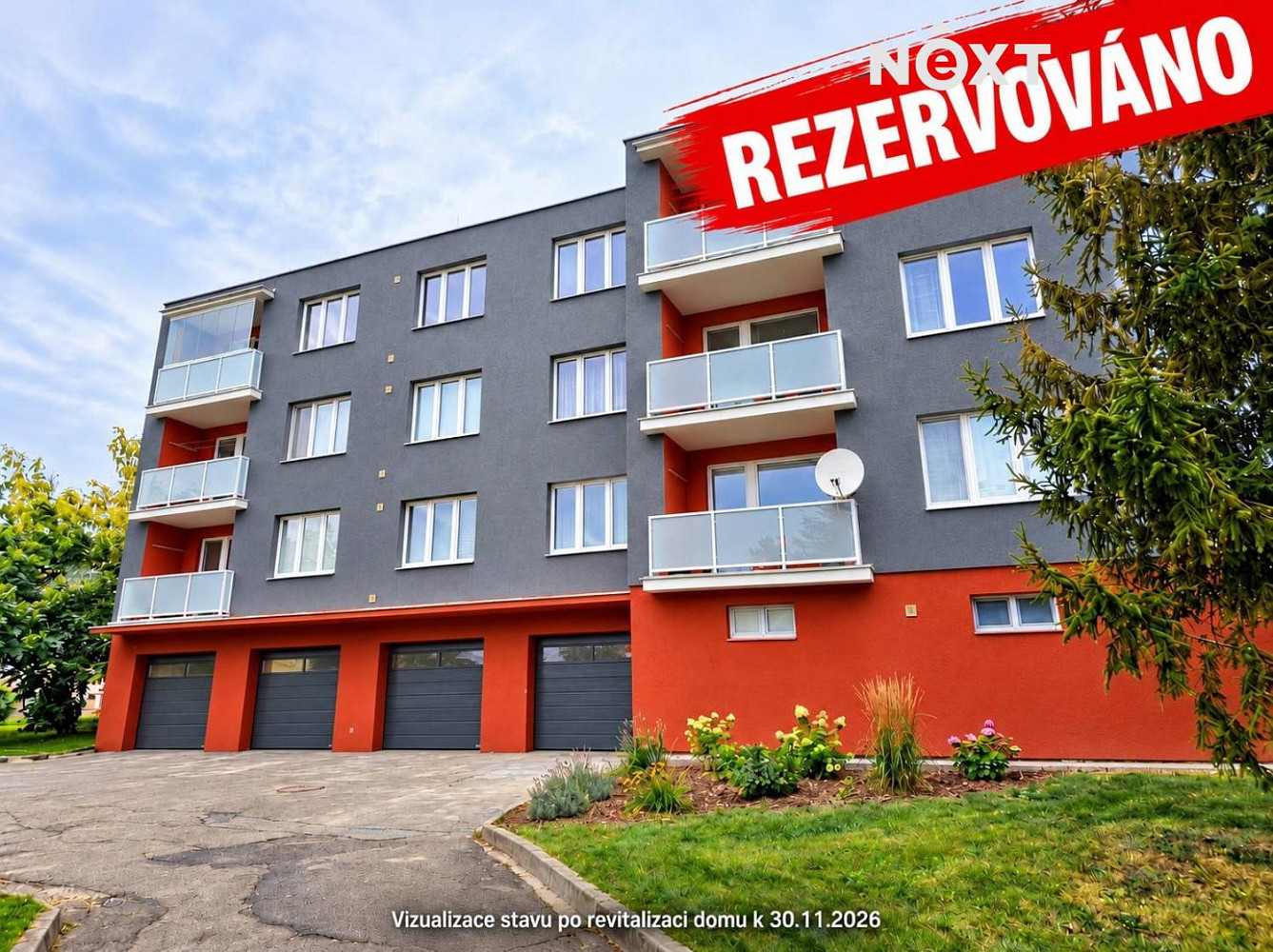 Prodej bytu 2+1 61 m² rezervováno