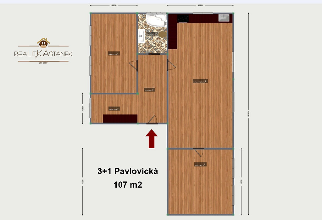 Prodej bytu 3+kk 107 m² — photo 4