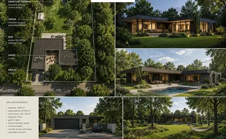 Prodej stavebního pozemku 1 000 m², Rousínov, okres Vyškov