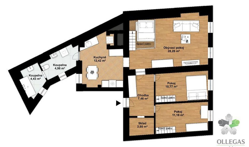 Prodej bytu 3+1 83 m², Kroměříž – náhled fotky 16