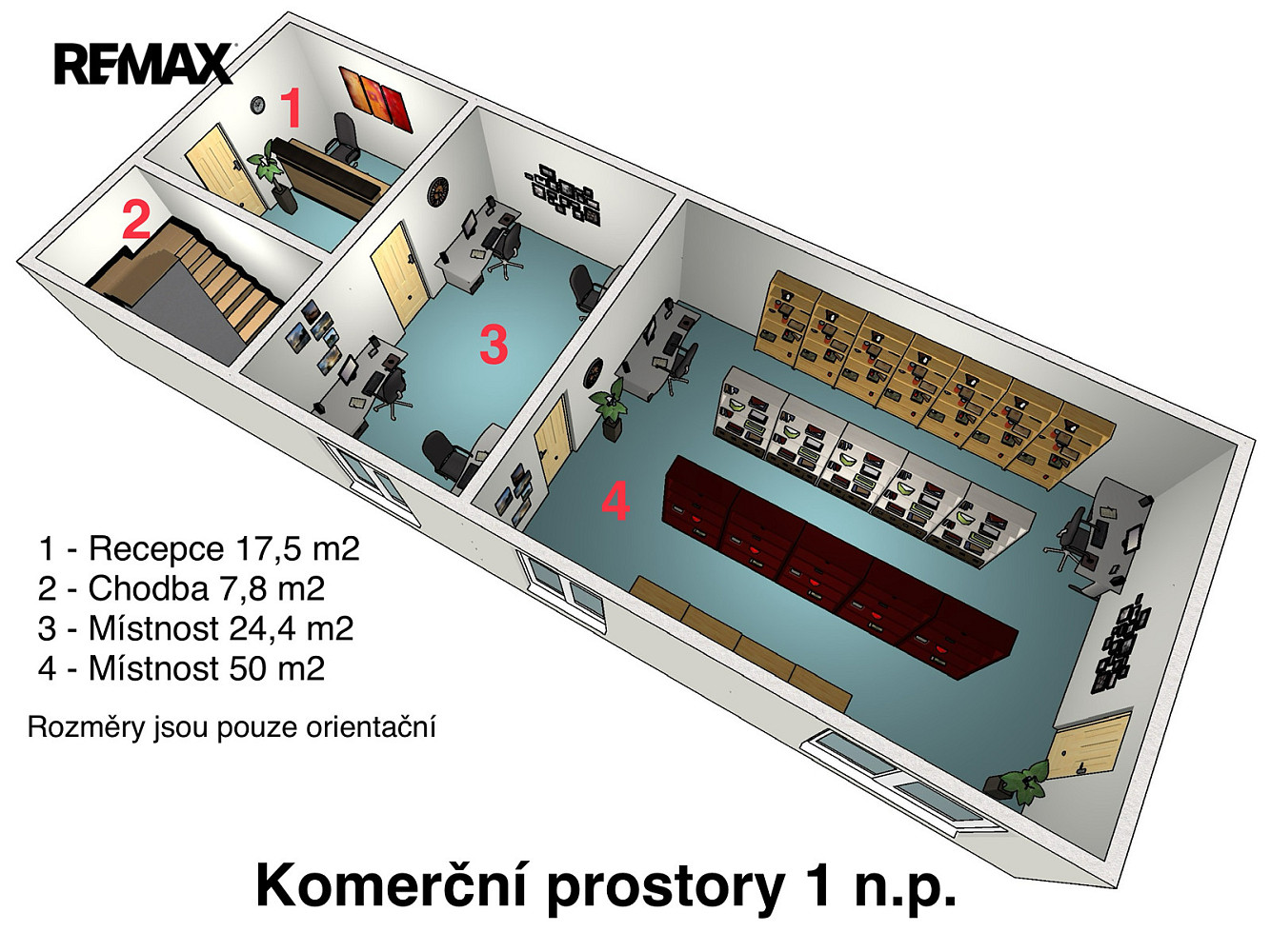 Pronájem skladovacích prostor 135 m² – fotografie 2
