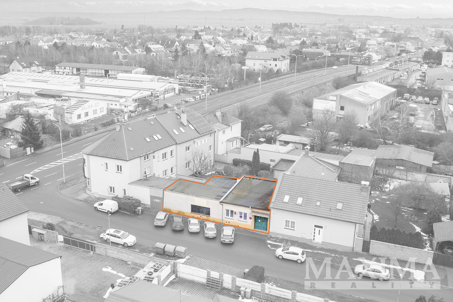Prodej kanceláře 77 m² – pohled 3