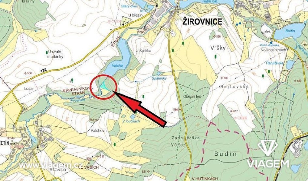 Prodej lesa 1 457 m², Žirovnice – náhled fotky 4