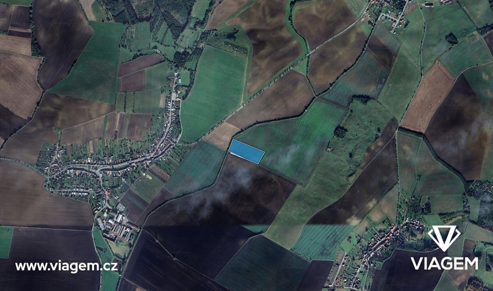 Prodej pole 27 427 m², Roštění – náhled fotky 3