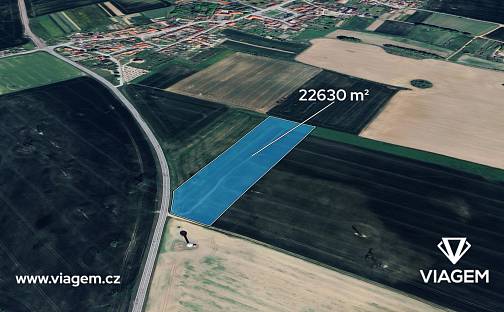Prodej pole 22 630 m², Dalešice, okres Třebíč