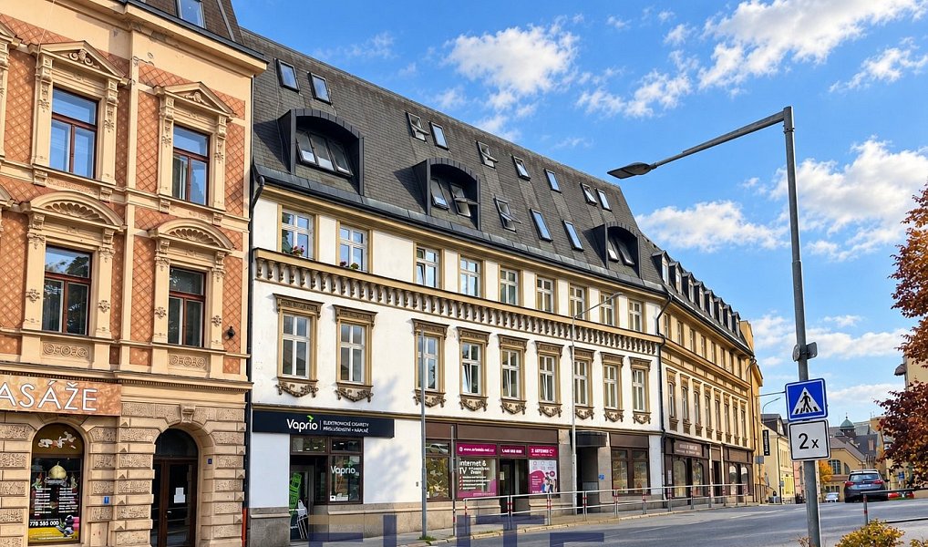 Pronájem bytu 1+kk, 30 m², Jablonec nad Nisou